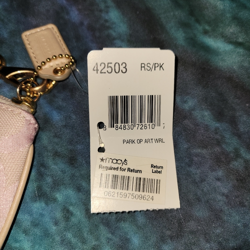 Coach Signature Parker OP Wristlet [NWT] - Picture 11 of 11